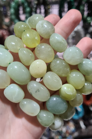 New Jade Tumbled Bracelets