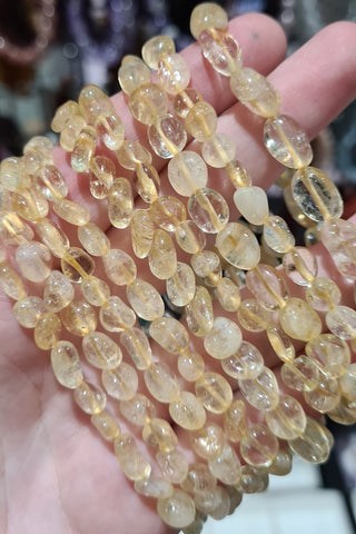 Citrine Small Tumbled Bracelets