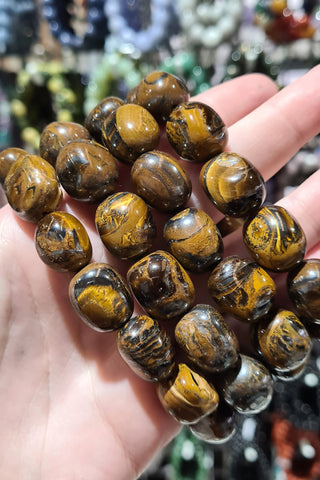 Tiger Iron Tumbled Bracelets