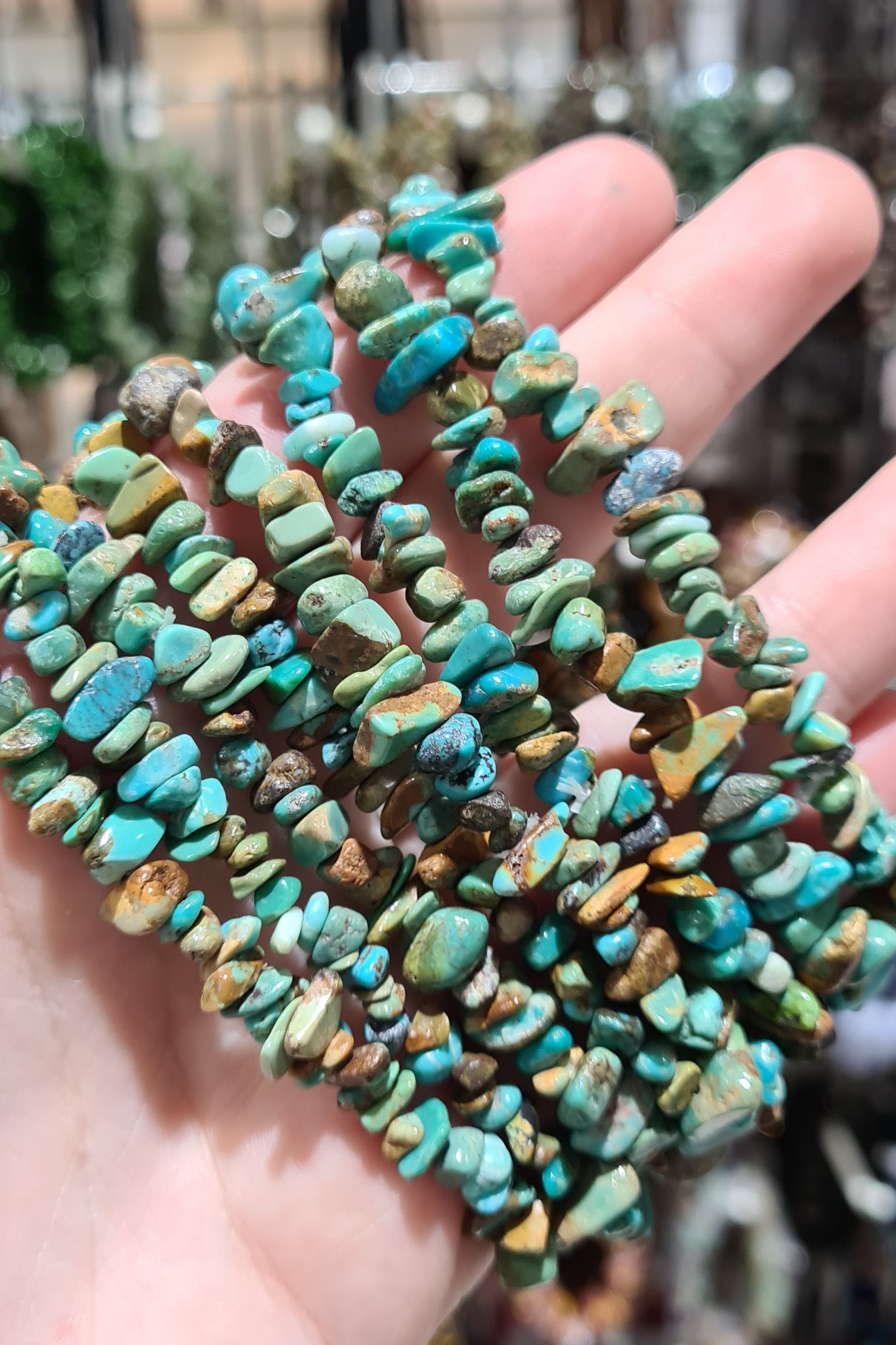Turquoise Chip Bracelets